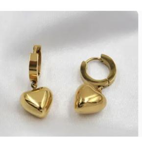 Paslanmaz Çelik Aşk Kalp Kadın Küpe