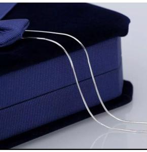 Paslanmaz Çelik Boru Yılan Sırtı Kolye 3mm Ml Unisex 60 Sm Uzatma