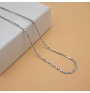 Paslanmaz Çelik Burgu 2mm Erkek Kolye Zincir