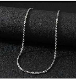 Paslanmaz Çelik Burgu Zincir Erkek Kolye